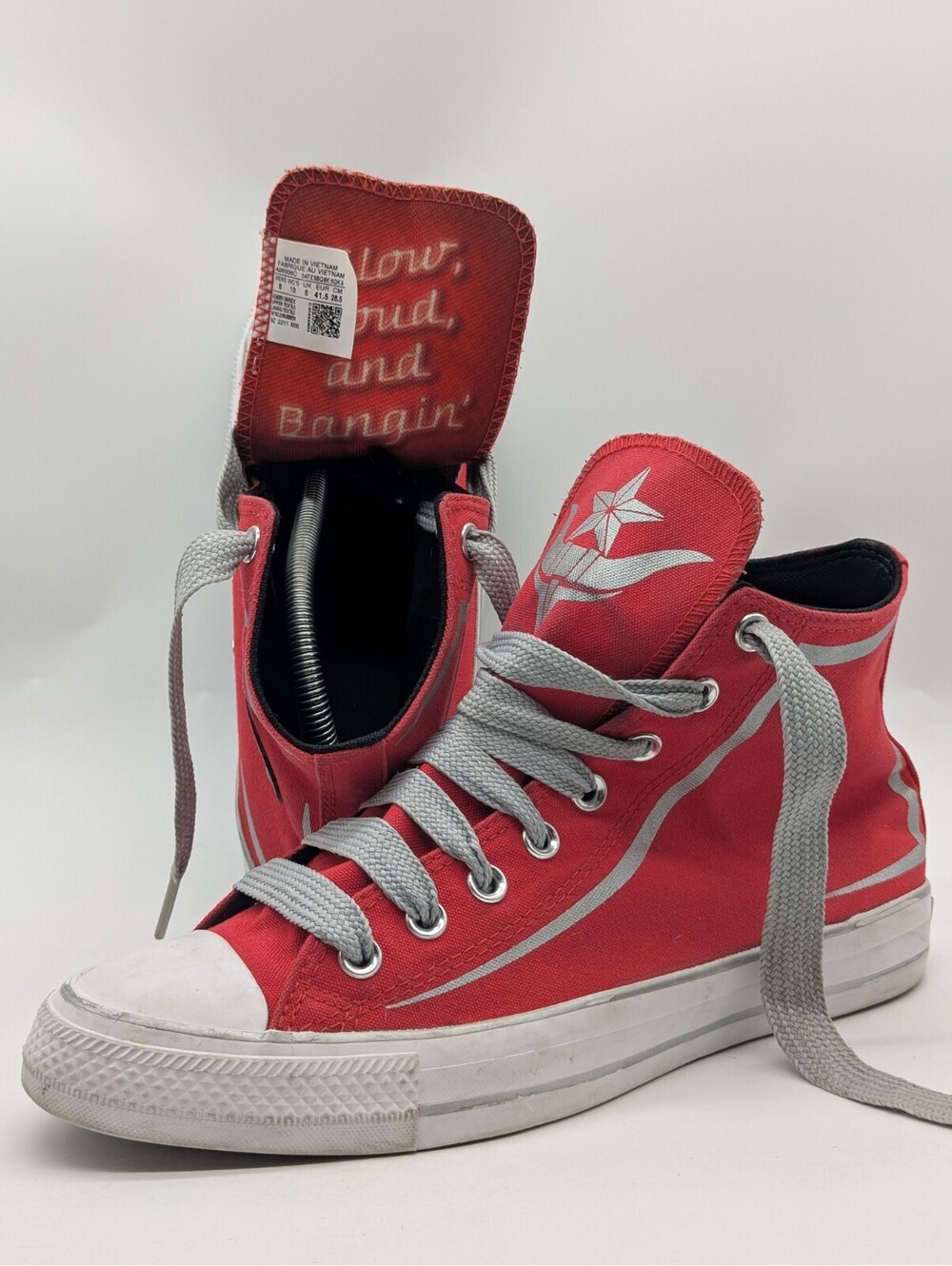 Converse Ho City High Red All Star Mens Size 8 / Women's 10 Sneakers A06006C